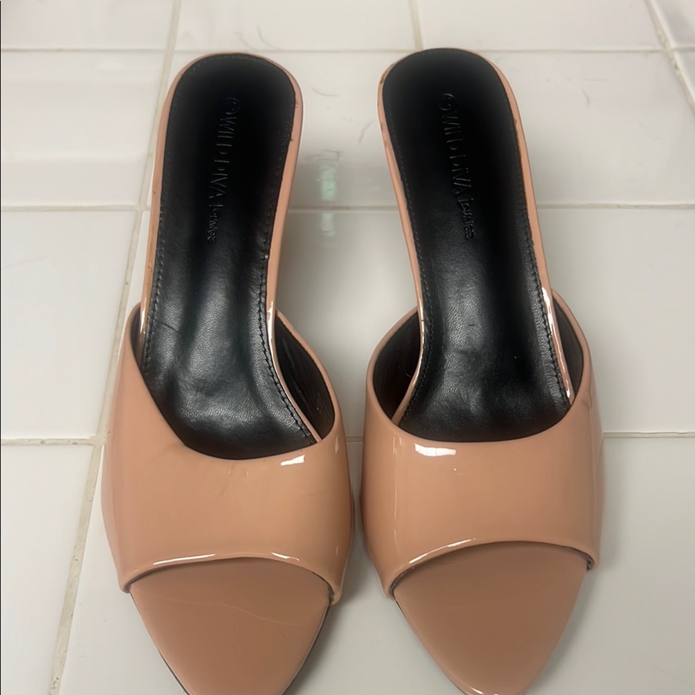 Elegant Nude Women's Slide Sandals